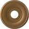 Ekena Millwork Berkshire PVC Medallion (Canopies up to 5 3/4"), 13"OD x 3 1/2"ID x 3/4"P, Metallic Gold Rush CMP13BECGH - alternate 1